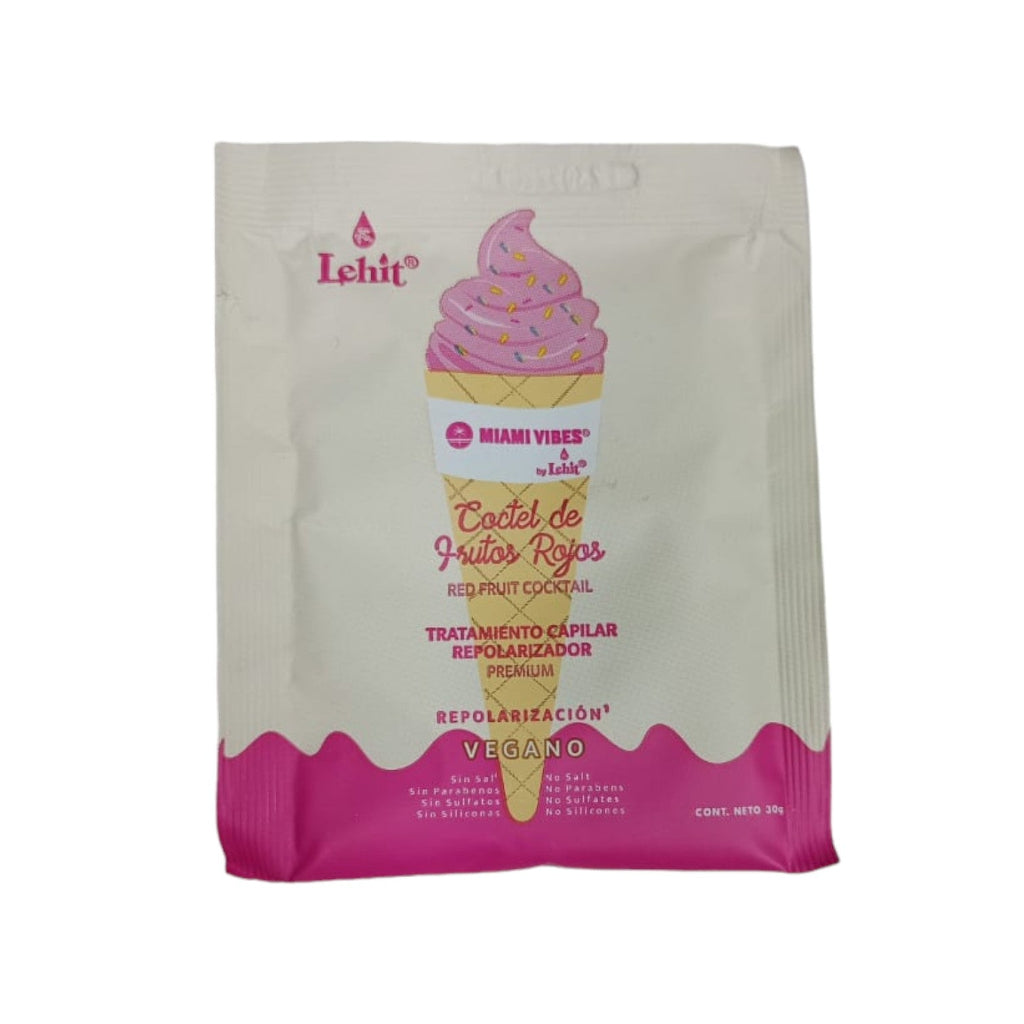 Tratamiento Cojín Cóctel de Frutos Rojos Miami Vibes 30ml Lehit