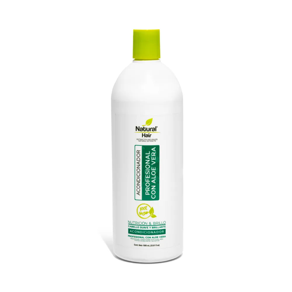 Acondicionador Aloe Vera Hidratación Profunda 1000ml Natural Hair