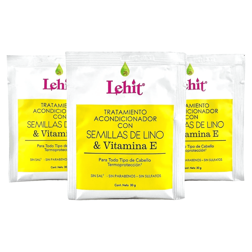 Tratamiento Semillas de Lino y Vitamina E 30ml Lehit