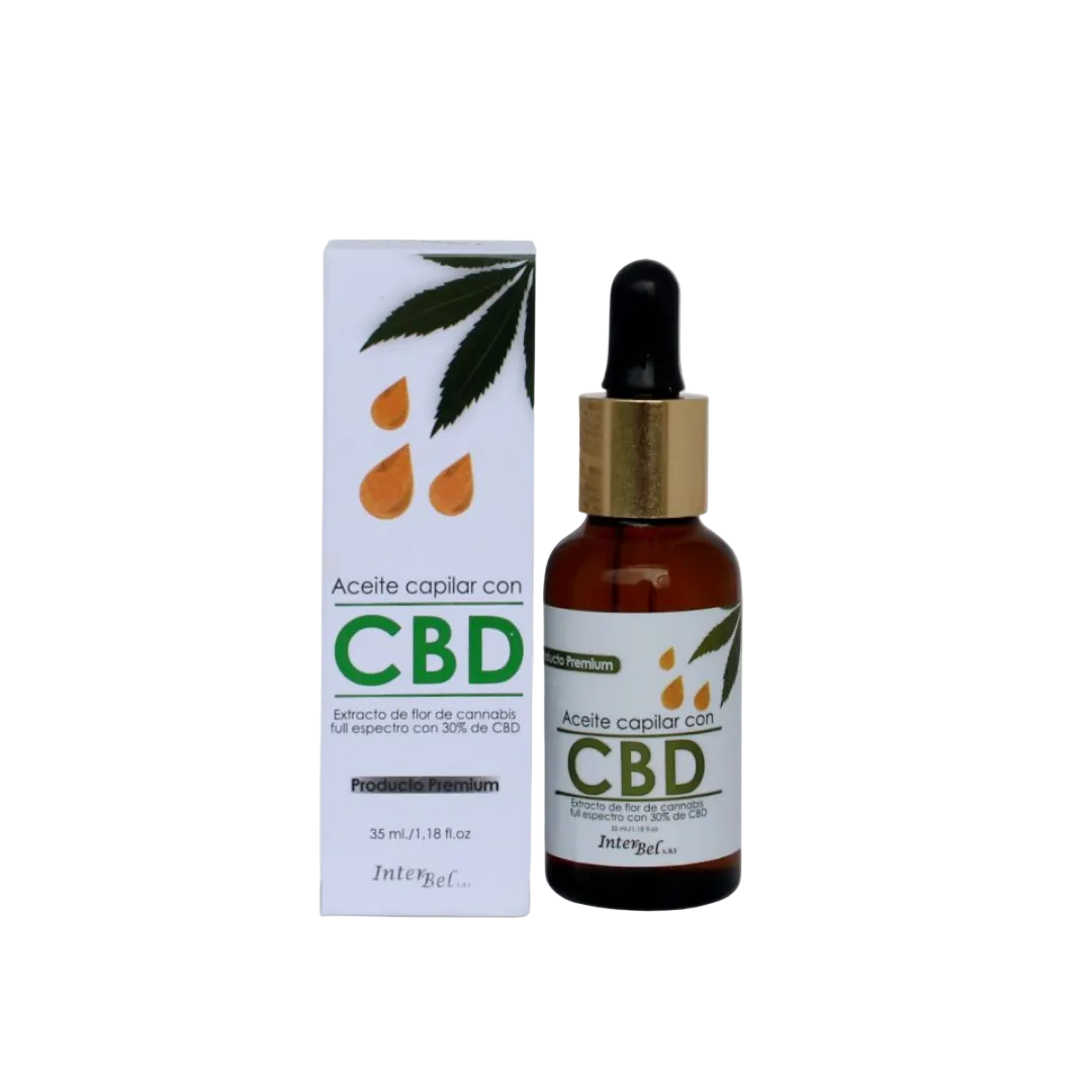 Aceite Capilar CBD 35 ml Interbel