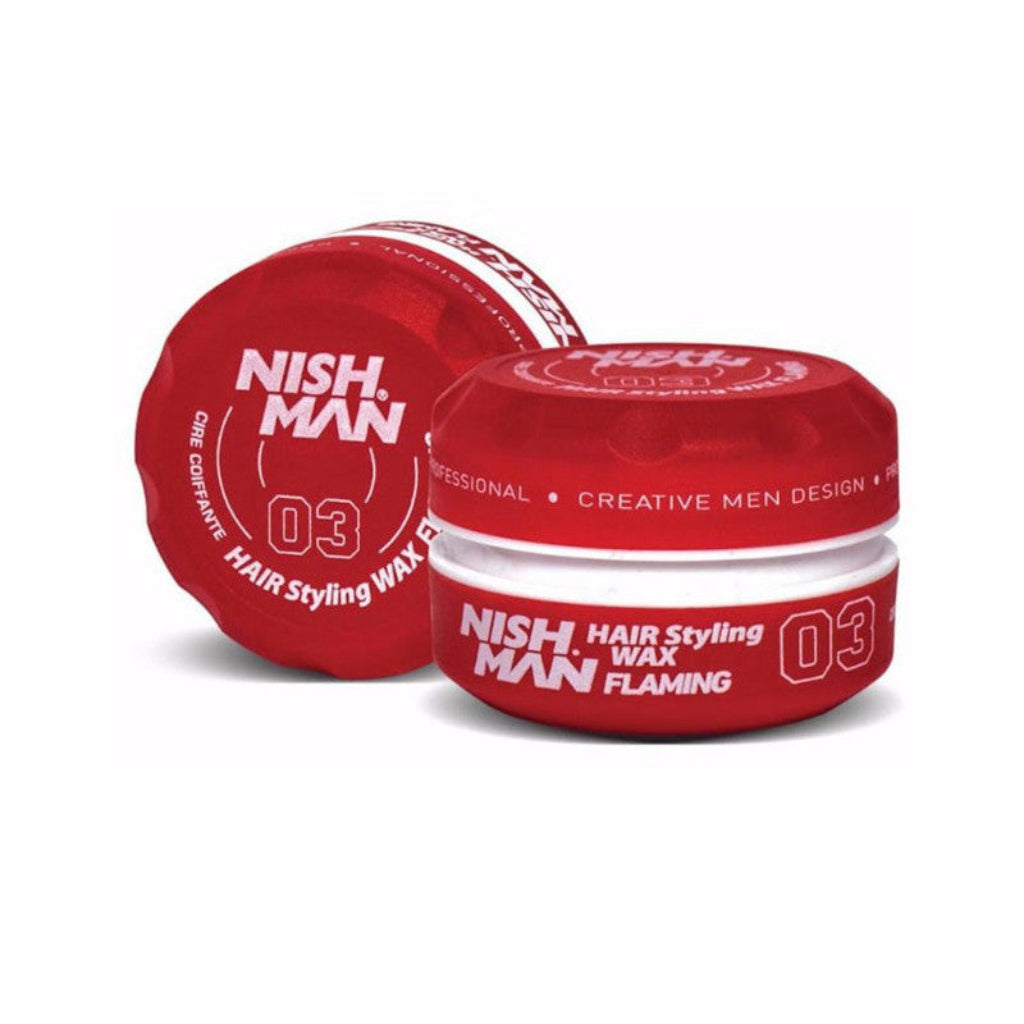 Cera Para El Cabello Flaming Roja 03 150 ml Nishman