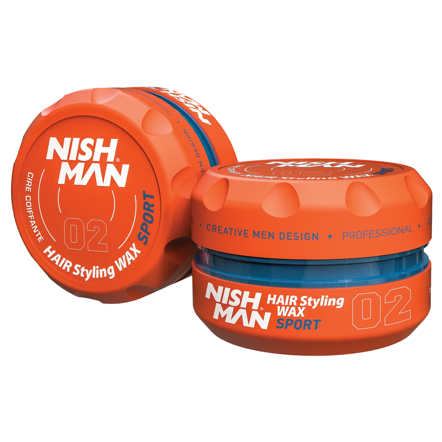 Cera Para El Cabello Sport Naranja 02 150 ml Nishman