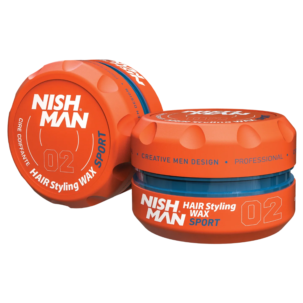 Cera Para El Cabello Sport Naranja 02 300 ml Nishman