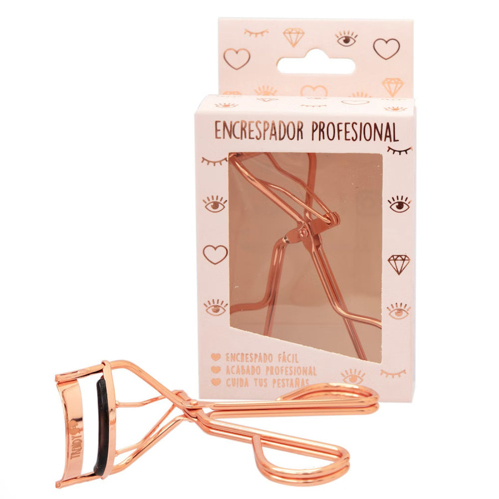 Encrespador de pestañas oro rosa Trendy EDT660