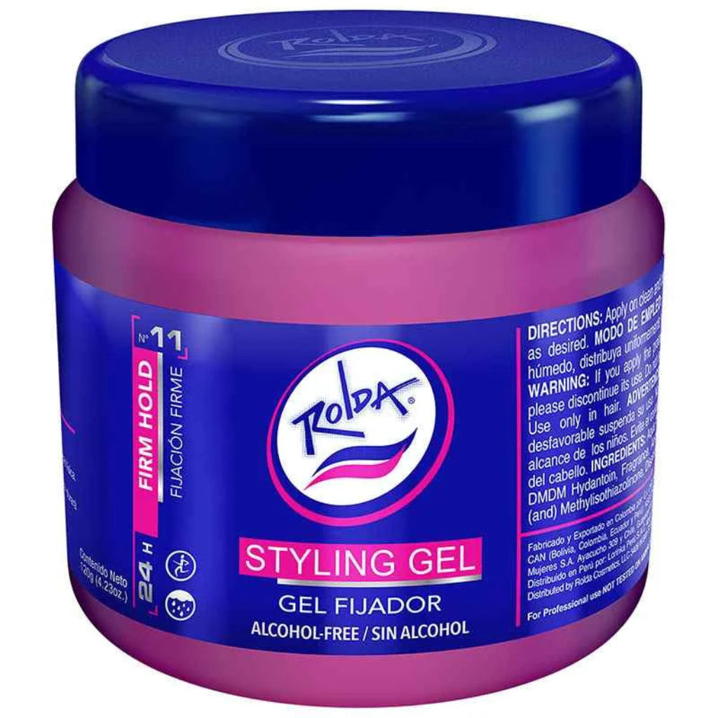 Gel Fijador De Cabello Tradicional Rolda