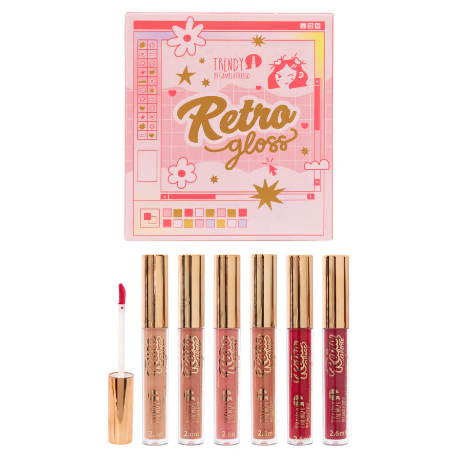Brillo de Labios Retro Gloss Trendy