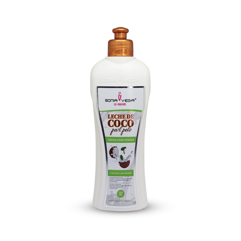 Crema Para Peinar Leche De Coco 250 ml Sonia Vega