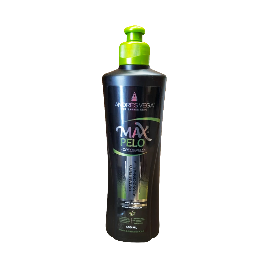 Tratamiento Acondicionador Max Pelo Hombre 400ml Andrés Vega