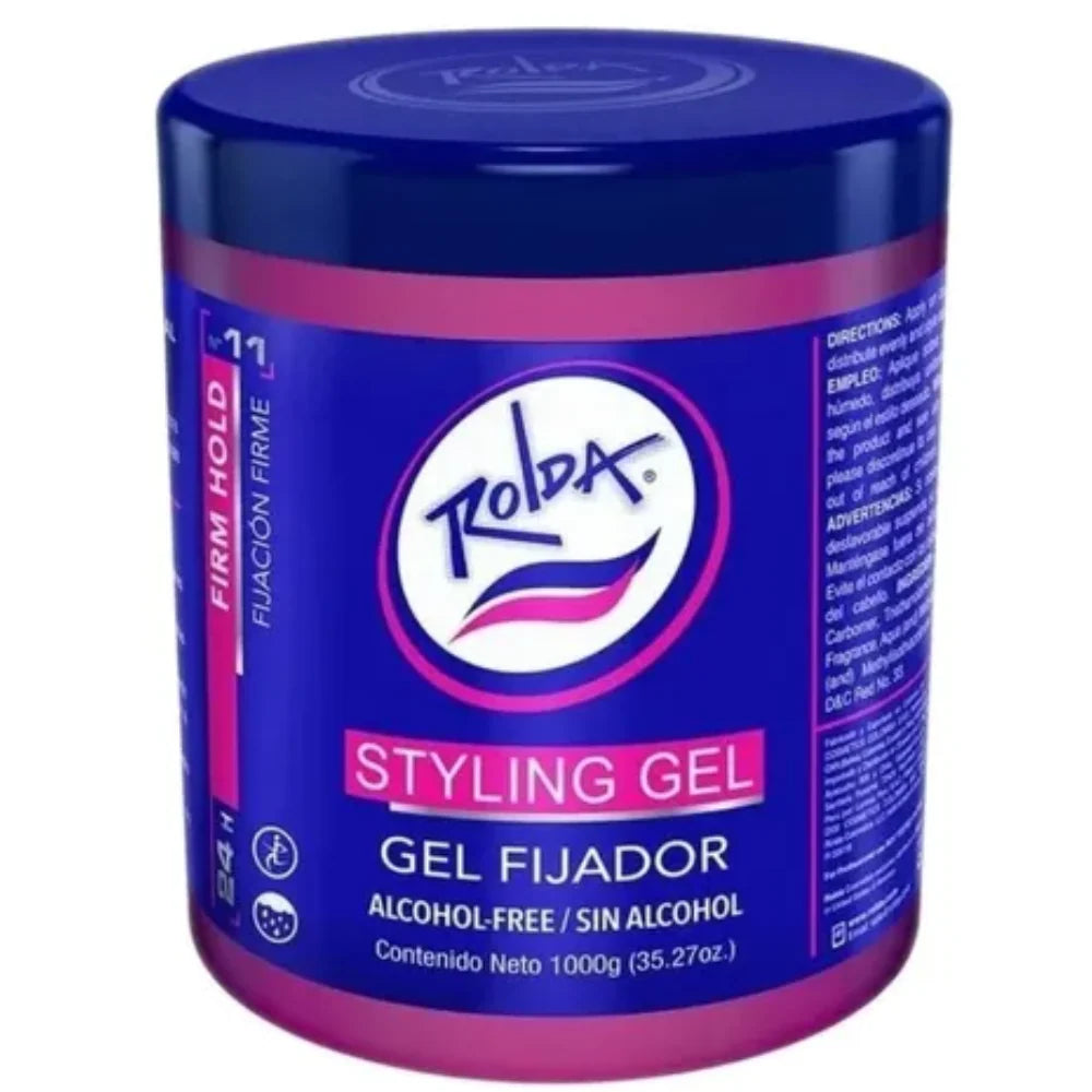 Gel Fijador De Cabello Tradicional Rolda