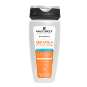 Shampoo Keratina y Silicona Brillo 400ml Maxybelt