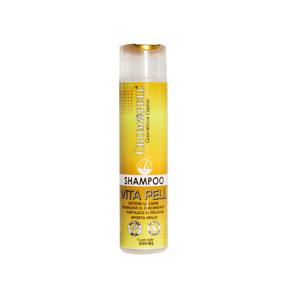 Shampoo Anticaída Vitapell Fortalecimiento 300ml Cromopel