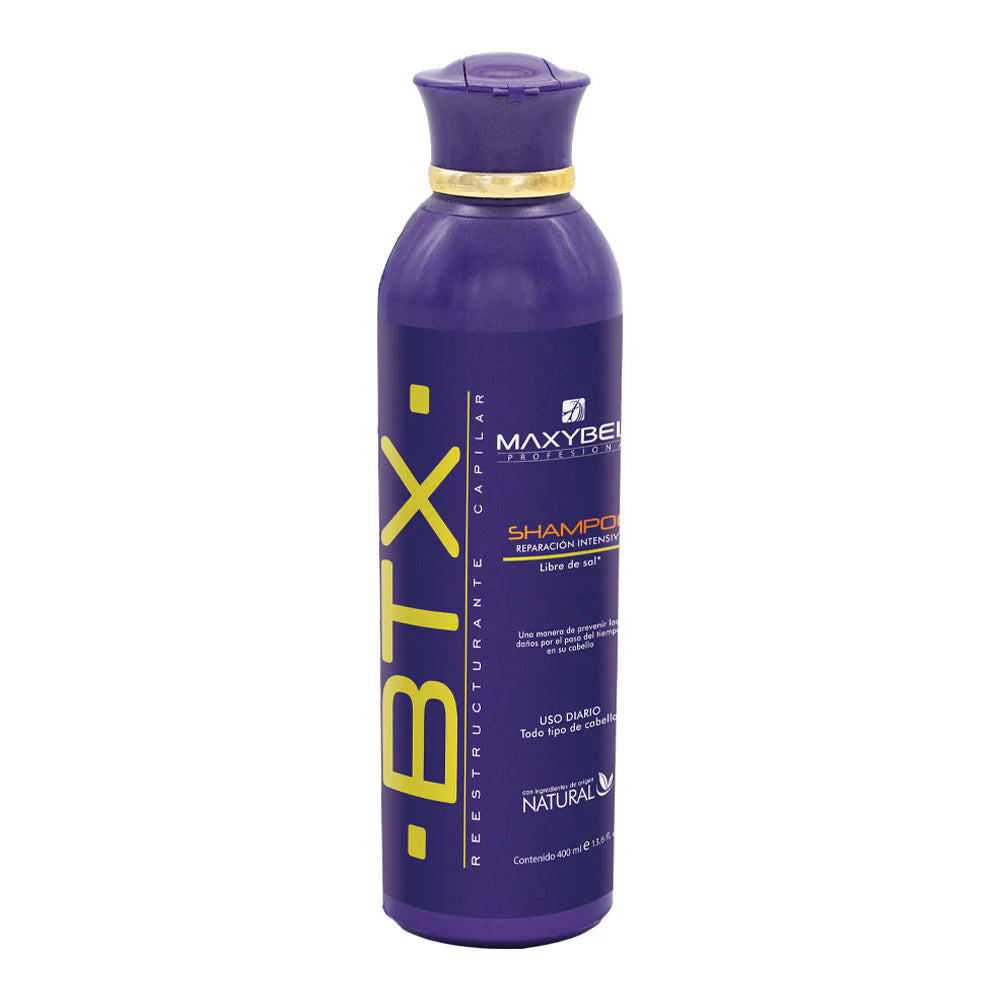 Shampoo Efecto Botox Reparación 400ml Maxybelt