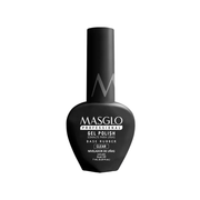 Esmalte Gel Polish Base Rubber Clear Masglo