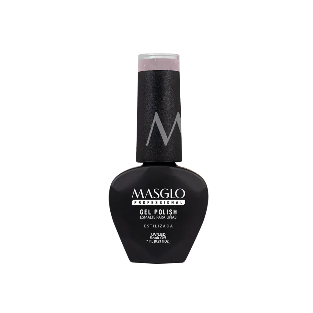 Esmalte Gel Polish Semipermanente Translucido Masglo Estilizada