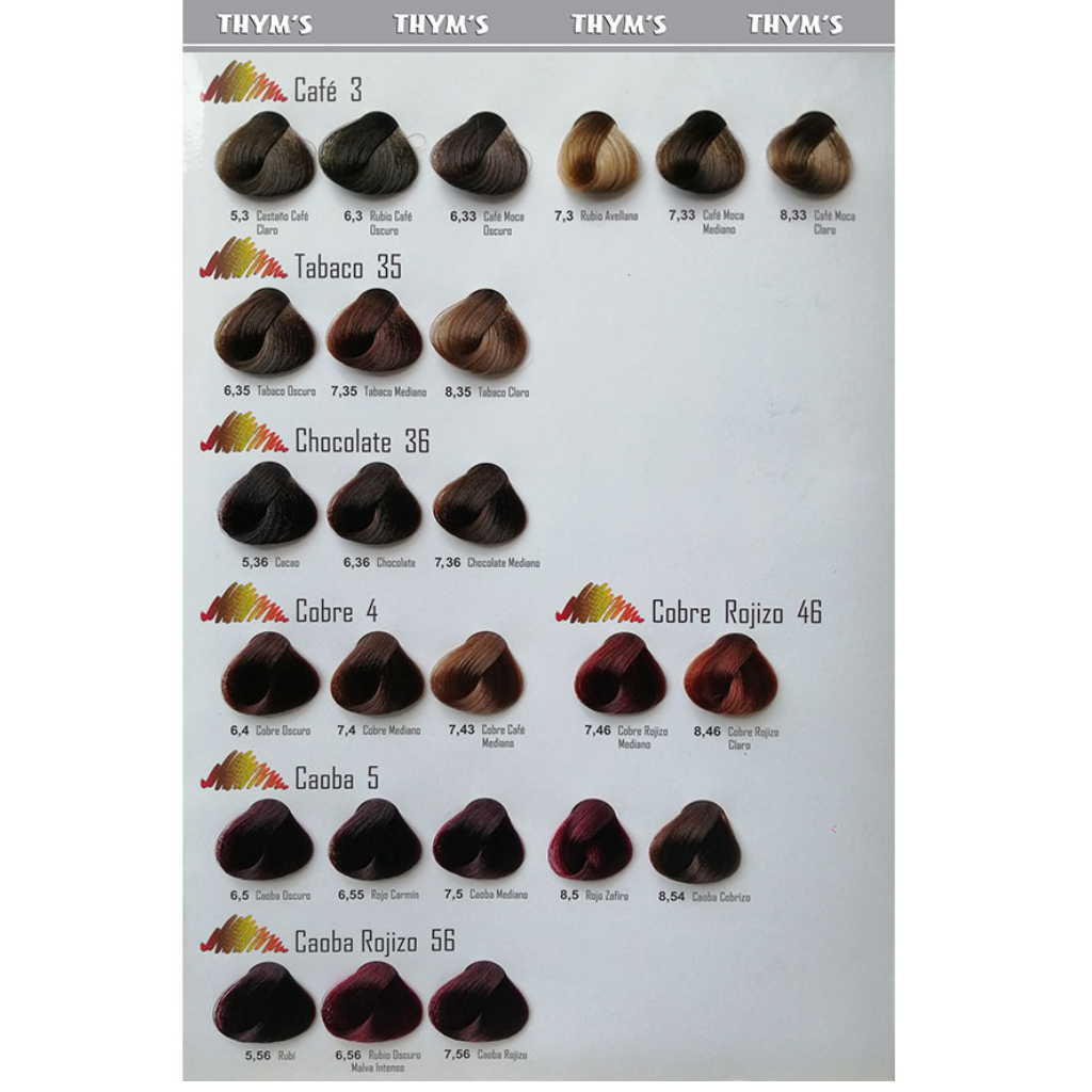 Tinte Permanente En Crema Thyms