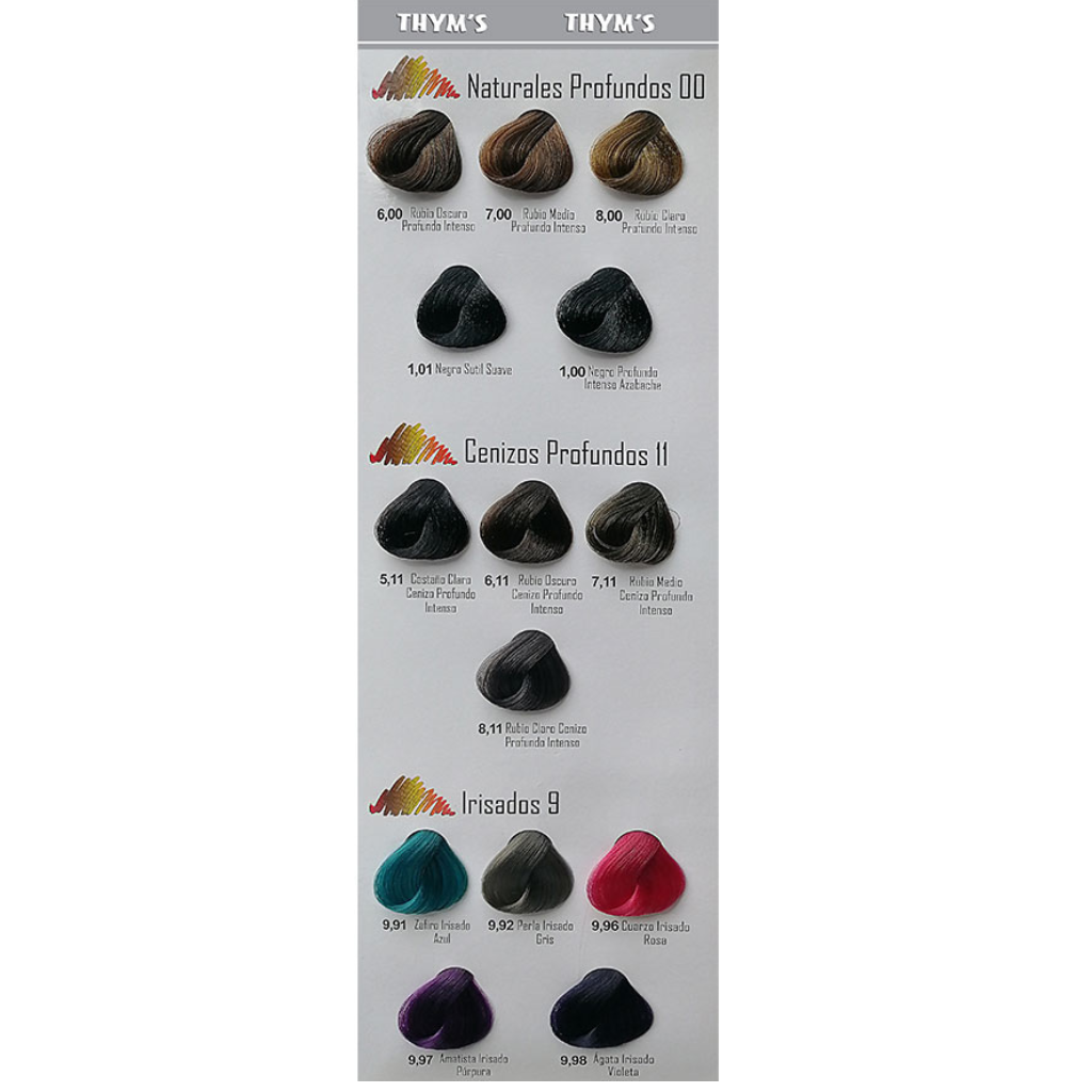 Tinte Permanente En Crema Thyms