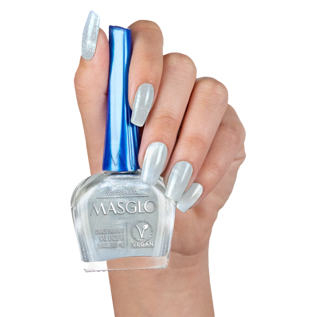 Esmalte Tradicional Visos Plata 13.5 ml Masglo