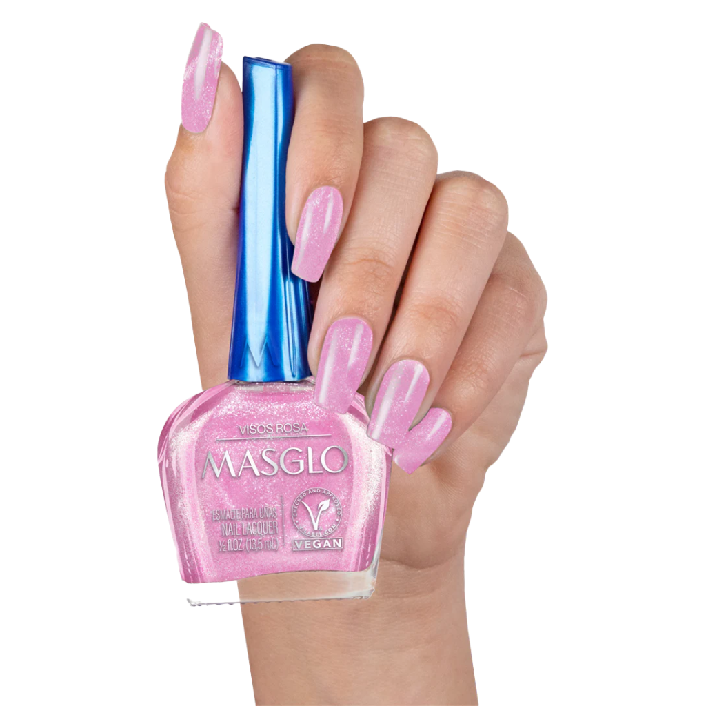 Esmalte Tradicional Visos Rosas 13.5 ml Masglo