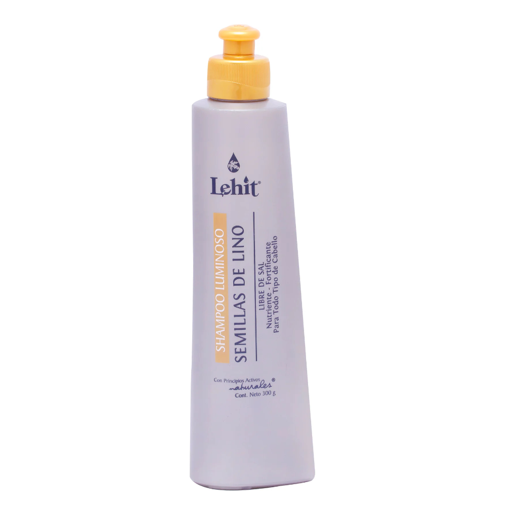 Shampoo Semillas de Lino Brillo y Suavidad 300g Lehit