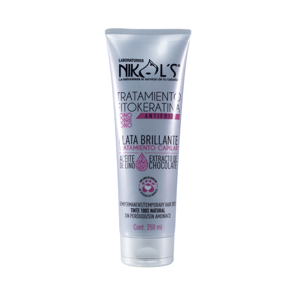 Tratamiento Tono Sobre Tono Plata Brillante 250ml Nikols