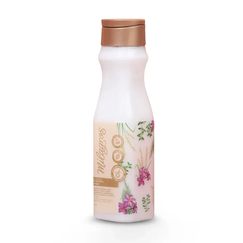 Acondicionador Arroz Con Acido Hialuronico Milagros X 450Ml