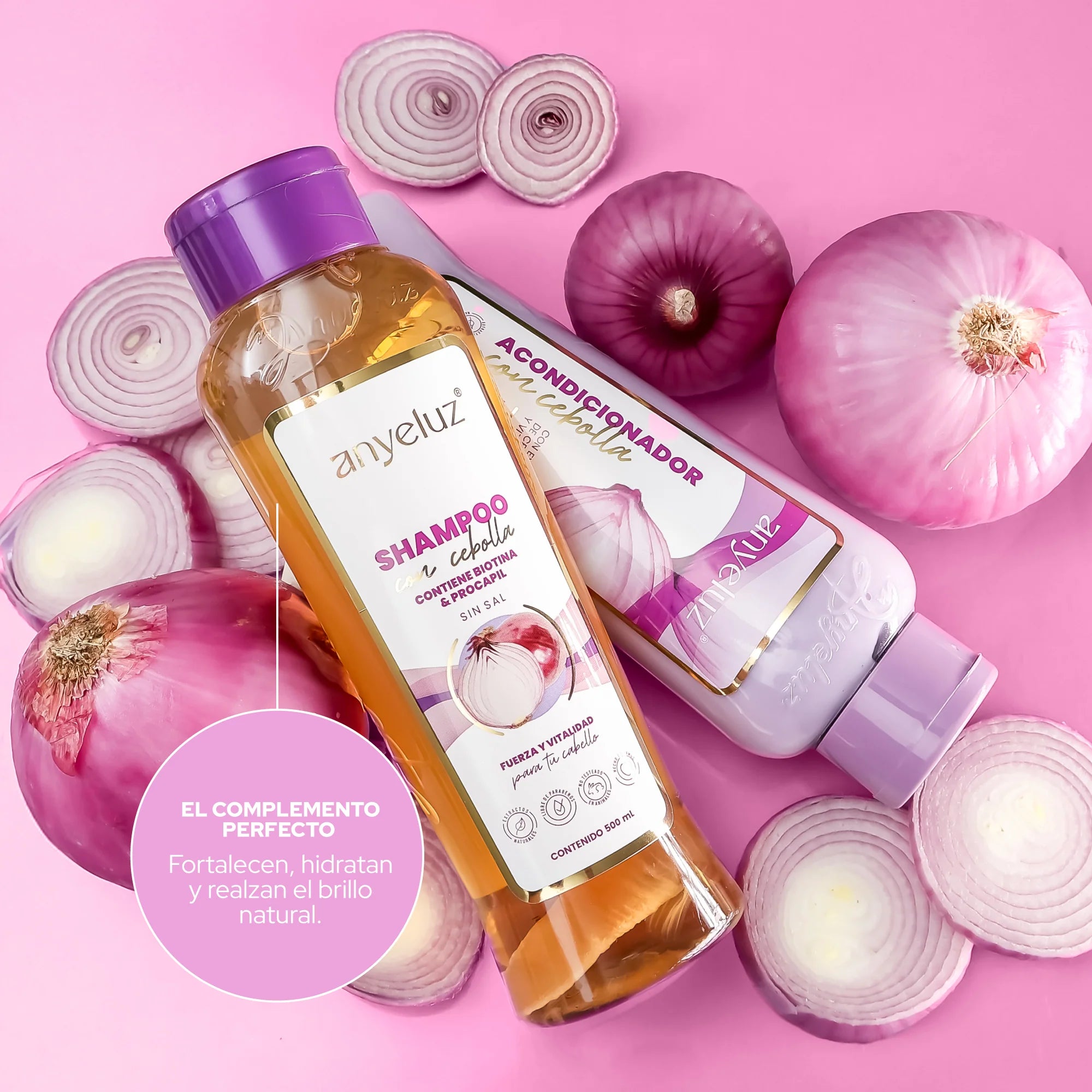 Acondicionador Cebolla Anyeluz X500Ml