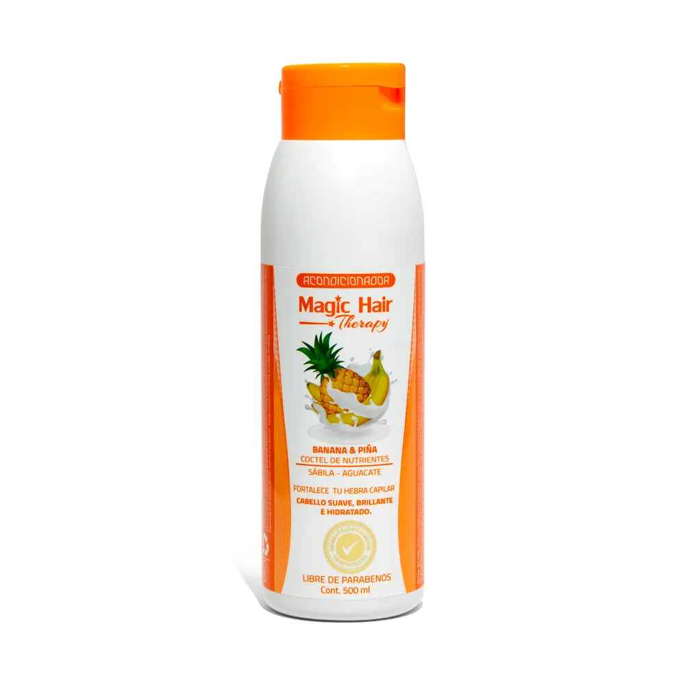 Acondicionador Banana y Piña Nutrición 500ml Magic Hair