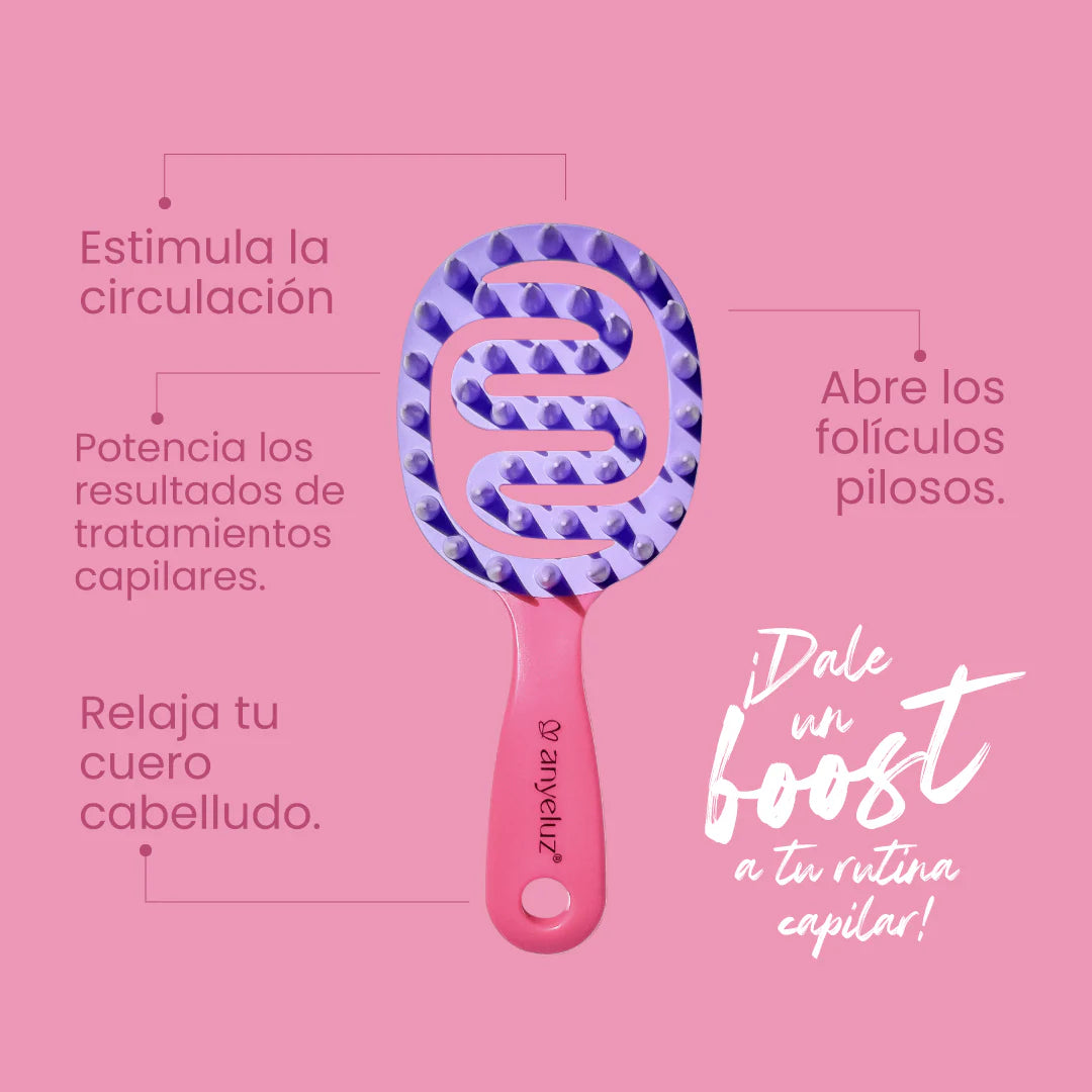 Cepillo Masajeador Capilar Anyeluz