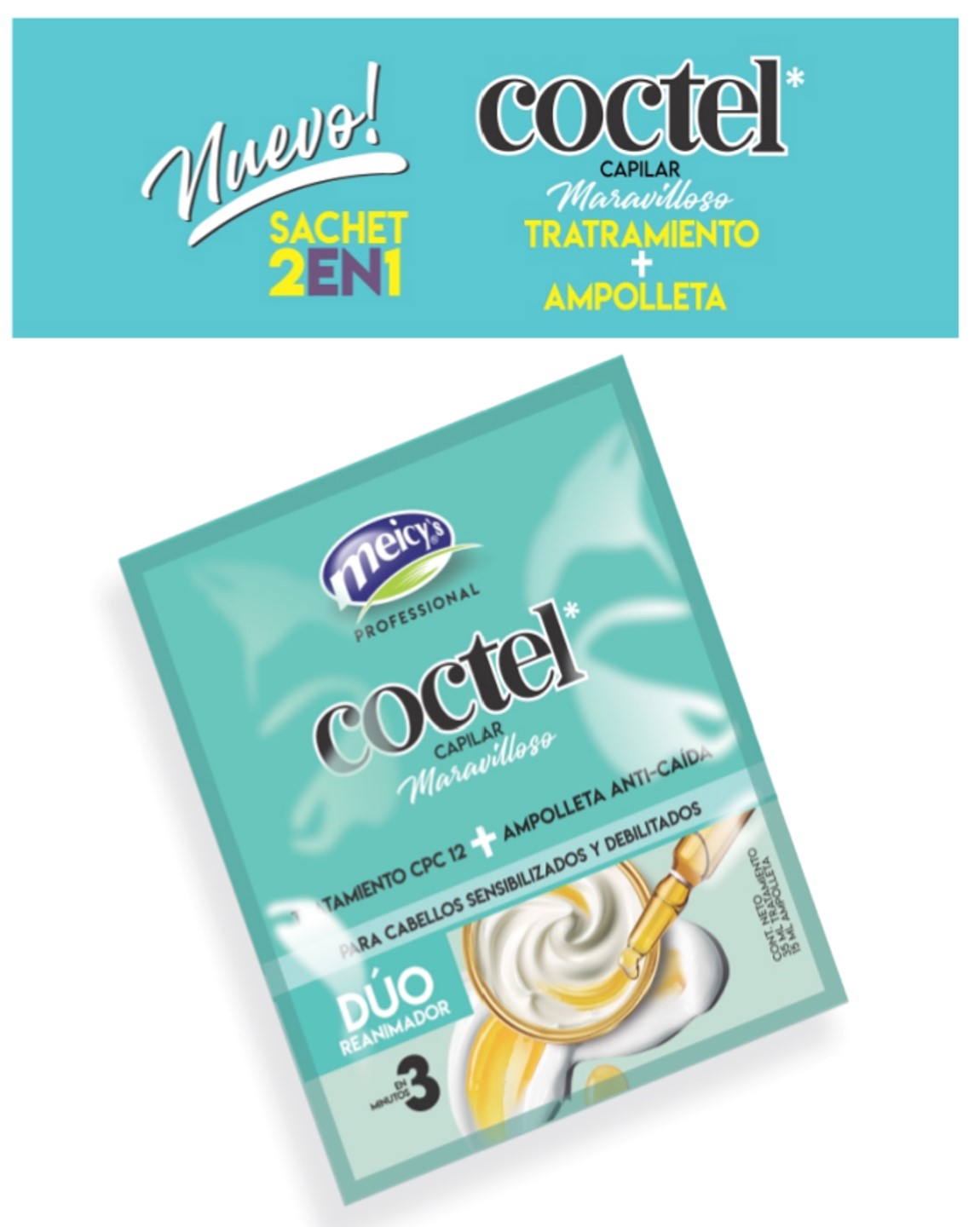 Coctel Capilar Maravilloso Duo Meicys X 35 Ml