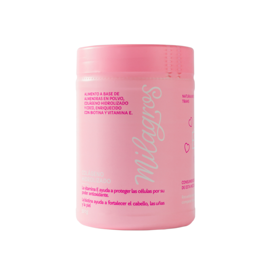 Colageno Hidrolizado Sin Estevia 500g Milagros