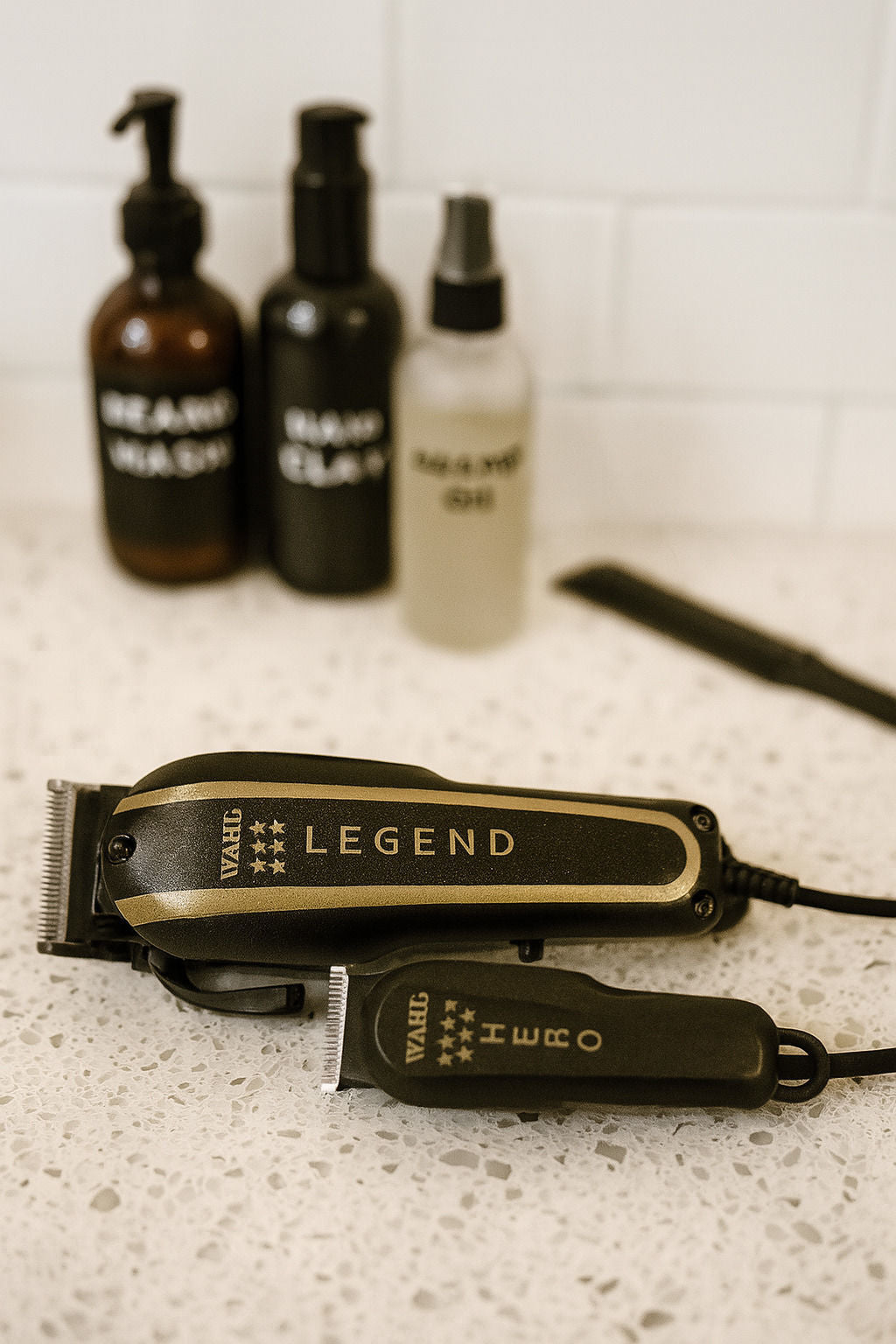 [Sm0600] Combo Barbero Legend Y Hero 5 Estrellas W 08180108