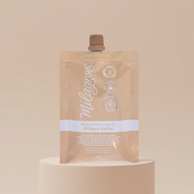 Doypack Mascarilla Herbal Milagros 100Ml