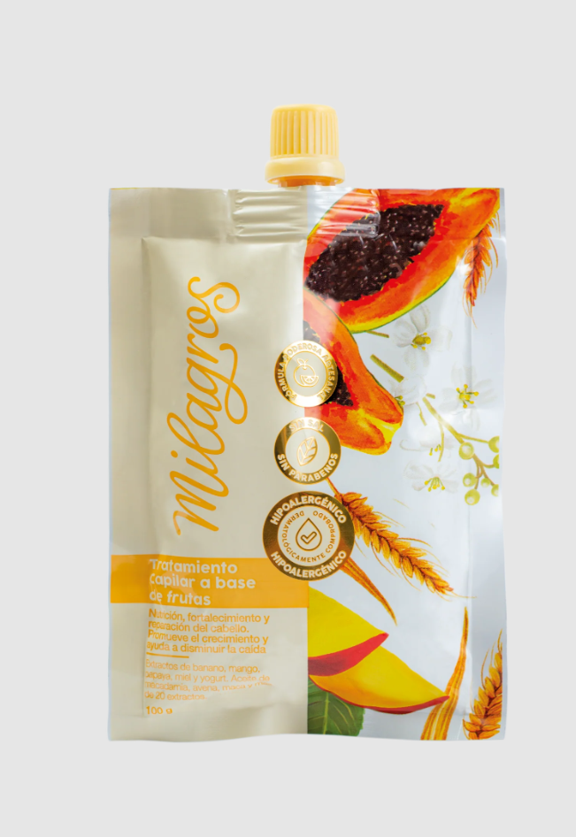 Doypack Terapia y Nutrición (Rizos) Milagros X 100Ml