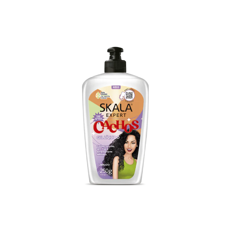 Gel Liquido Fluido Mais Cachos Skala * 250 Ml