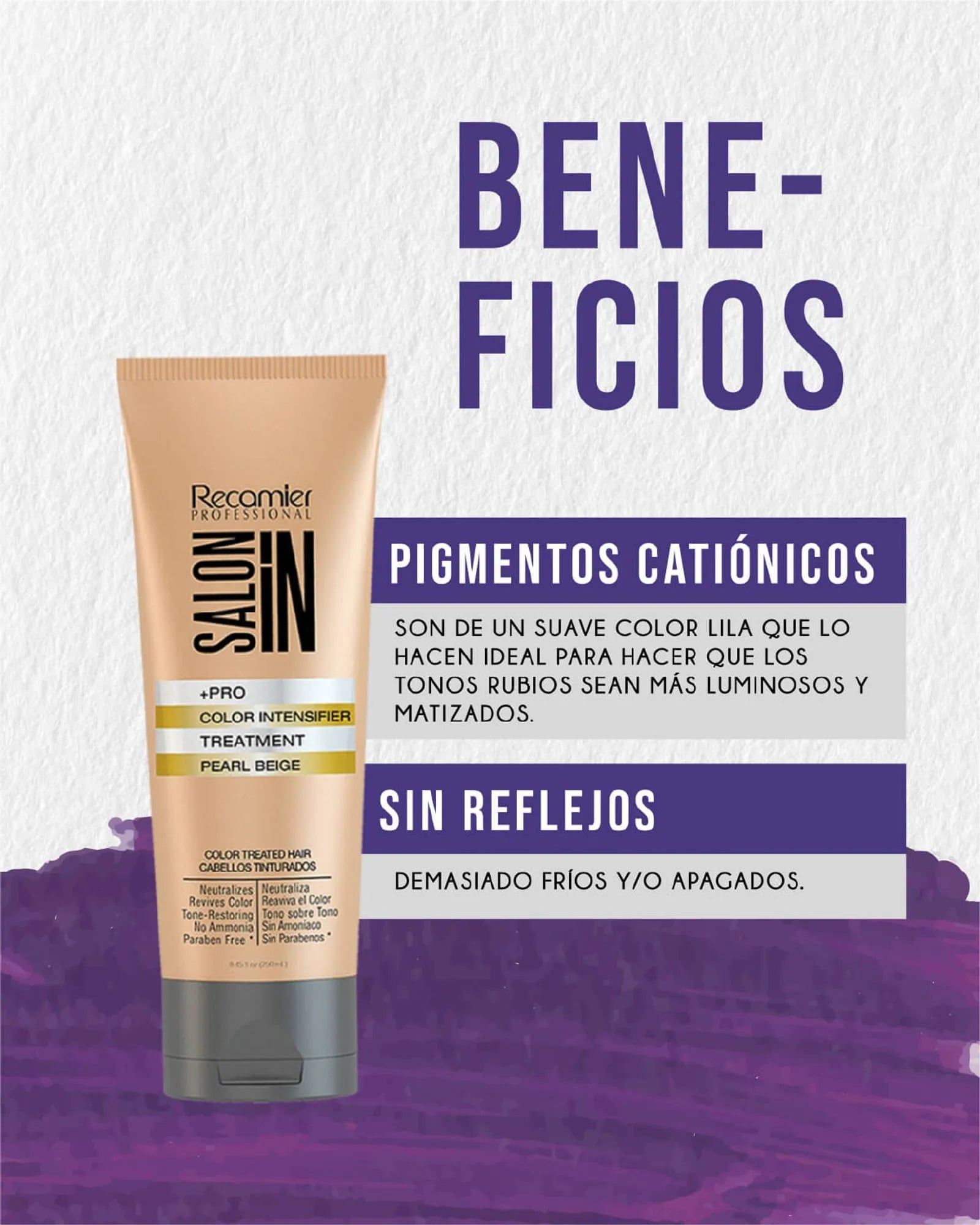 Intensificador De Color Beige Perla Recamier *250Ml