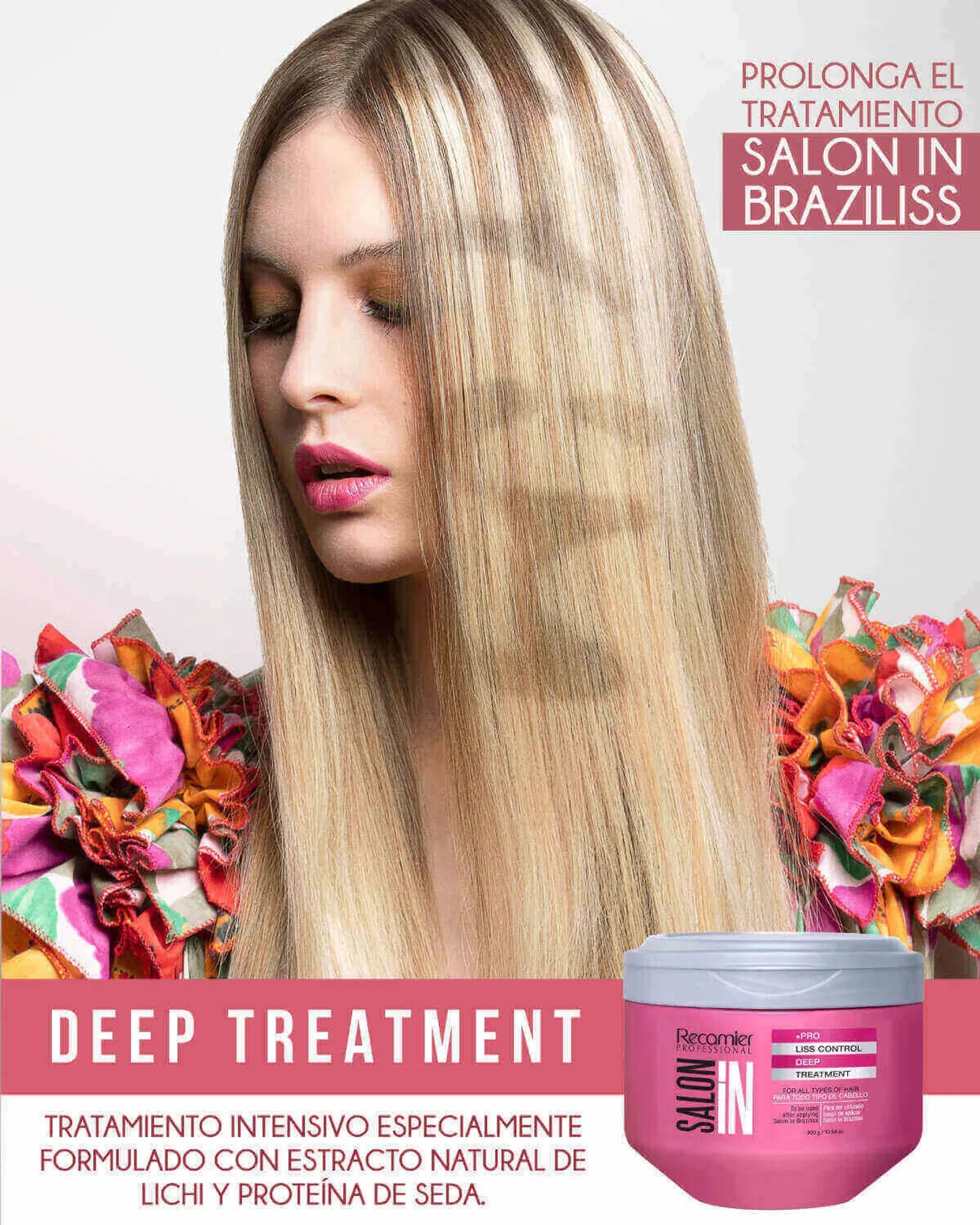 Tratamiento Liss Control Rosado Recamier *300 Ml