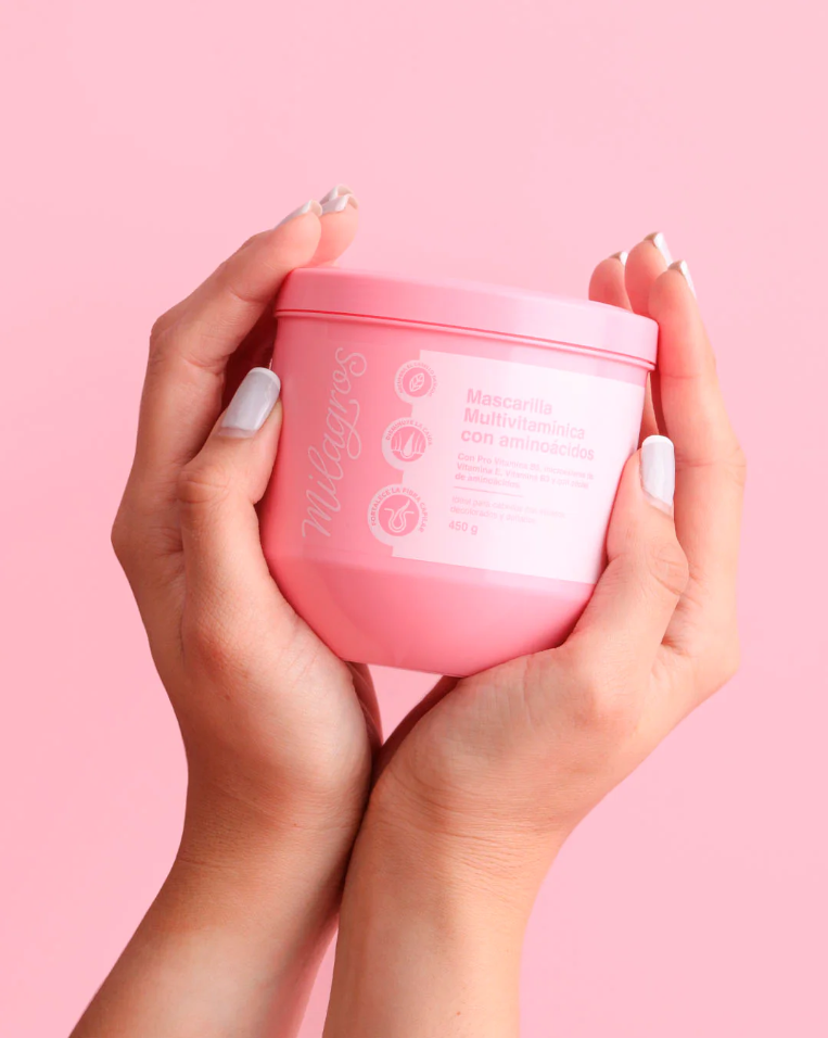Mascarilla Multivitaminica Con Aminoacidos Milagros