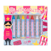 Kit 8 Pintucaritas Circo tipo Crayola Trendy PCT1942