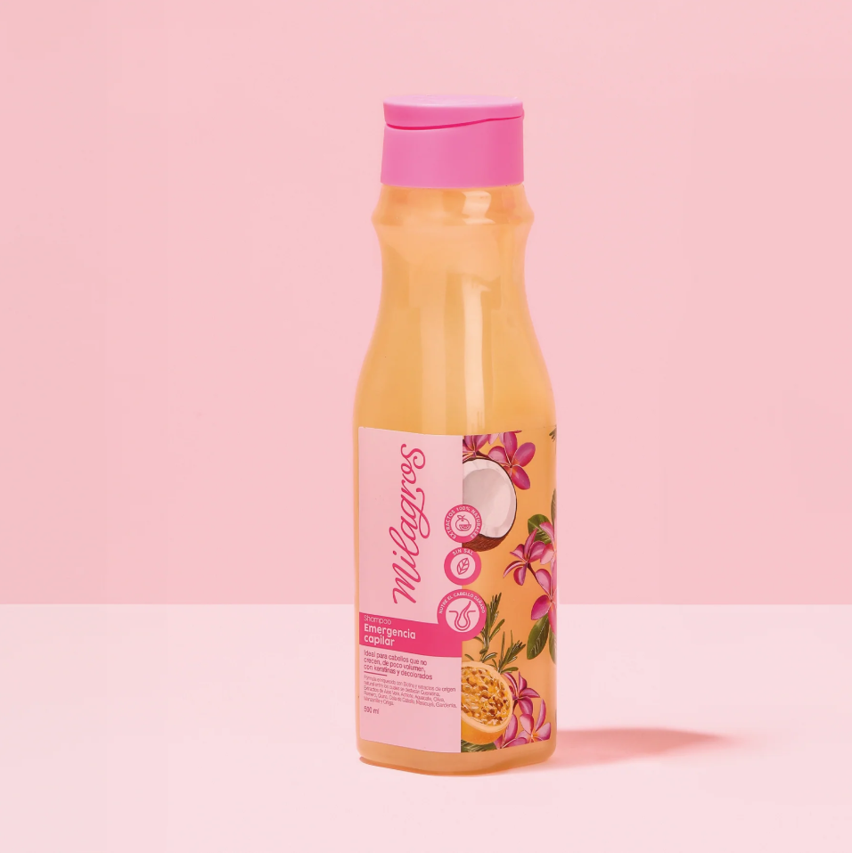 Shampoo Emergencia Capilar Milagros X 500Ml