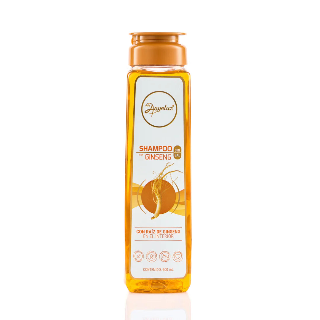 Shampoo Revitalizante de Ginseng Anyeluz 500 ml