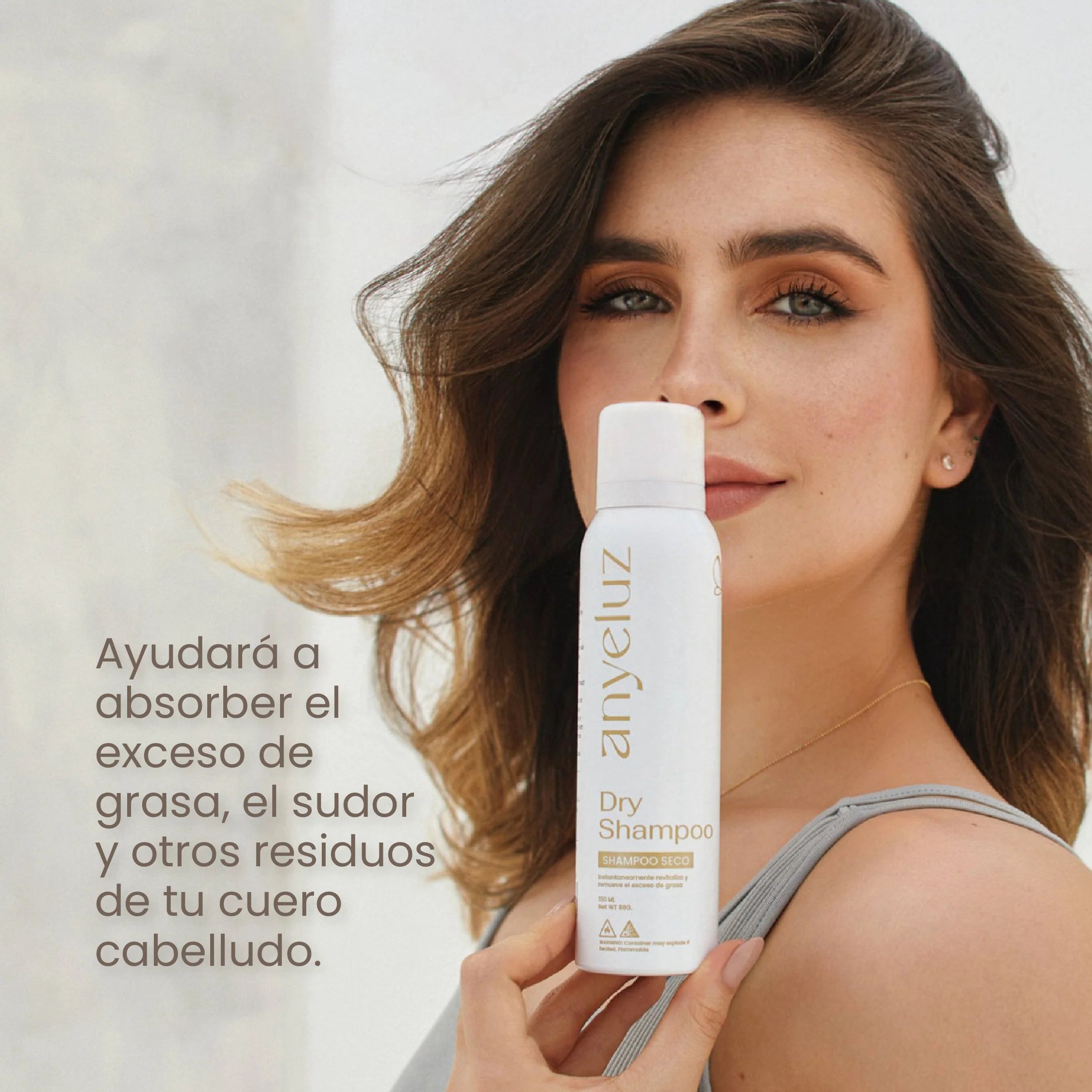 Shampoo Seco Refrescante Anyeluz 150 ml