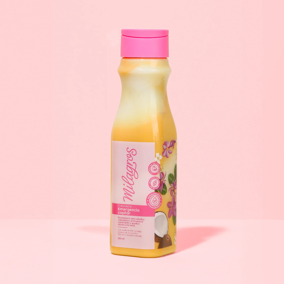 Tratamiento Emergencia Capilar Milagros X 500Ml